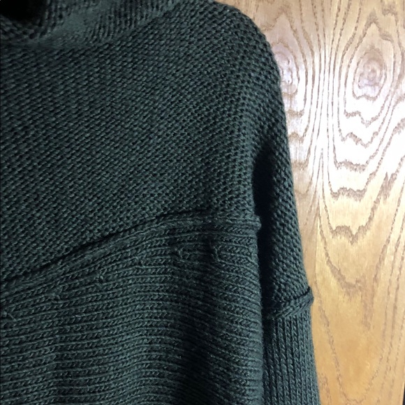 Marcella midtown olive Turtleneck Sweater Dress medium - Picture 6 of 11